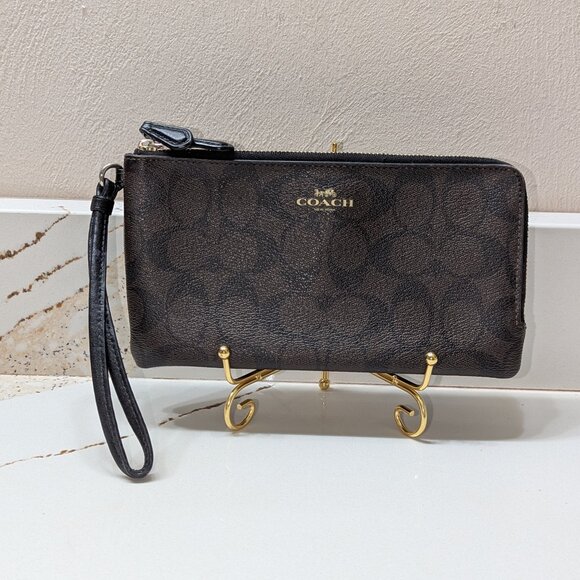 Coach Handbags - Coach Double Zip Travel Wallet, EUC! No call outs!